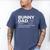 Bunny Dad Definition Rabbit Lover Men's Comfort Colors T-Shirt Blue Jean