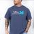 Bytes Of Memories Digital Nostalgia Concept Line Men's Comfort Colors T-Shirt Blue Jean
