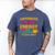 Caffeinated Dad Energy Loading Please Wait Coffee Humor Men's Comfort Colors T-Shirt Blue Jean