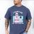 I Can't Go My Cat Said No Introvert Anxiety Cat Lover Men's Comfort Colors T-Shirt Blue Jean