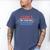 I Can't My Son Has Hockey Hockey Dad & Hockey Mom Men's Comfort Colors T-Shirt Blue Jean