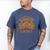 Captain Daddy Pirate Jolly Roger Flag Dad Halloween Men's Comfort Colors T-Shirt Blue Jean