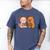 Capybara Axolotl Kawaii Kids Anime Book Lover Reading Men's Comfort Colors T-Shirt Blue Jean