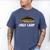 Carp Fish Pun Fishing Trip Fisherman Dad Holy Carp Men's Comfort Colors T-Shirt Blue Jean