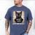 Catnip Made Me Do It Mugshot For Cat Lover Cat Mom Cat Dad Men's Comfort Colors T-Shirt Blue Jean
