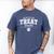 Certified Treat Dealer Dog Mom Dog Dad Men's Comfort Colors T-Shirt Blue Jean