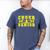 Cheerleading Senior Night Cheer Senior 2025 Graduation 10 Men's Comfort Colors T-Shirt Blue Jean