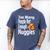 Chicken Nugget Saying Introvert Nuggie Foodie Food Men's Comfort Colors T-Shirt Blue Jean Chicken Nugget Saying Introvert Nuggie Foodie Food Men's Comfort Colors T-Shirt Blue Jean
