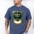 A Christmas Carol Book Cover By Charles Dickens Men's Comfort Colors T-Shirt Blue Jean