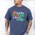 Christmas Twins Expecting Dad T-Shirt Pregnant Wife Tee Men's Comfort Colors T-Shirt Blue Jean