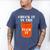 Chuck It In The Fuck It Bucket Meme Sarcastic Garage Dad Men's Comfort Colors T-Shirt Blue Jean