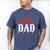 Circus Dad Of The Birthday Boy & Girl Carnival Family Outfit Men's Comfort Colors T-Shirt Blue Jean