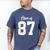 Class Of 1987 Matching Graduation High School Reunion Men's Comfort Colors T-Shirt Blue Jean