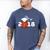 Class Of 2018 Basketball Senior Graduation Shirt Grad Men's Comfort Colors T-Shirt Blue Jean