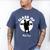 Class Of 2018 Dabbing Graduations Shirt-High School Grad Tee Men's Comfort Colors T-Shirt Blue Jean