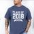 Class Of 2018 Retired Graduation TShirt Fun Retirement Shirt Men's Comfort Colors T-Shirt Blue Jean