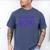 Class Of 2019 High School Graduation Purple Senior Men's Comfort Colors T-Shirt Blue Jean