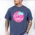 Class Of 2024 Senior Pink Retro Classic Girl Grad Graduation Men's Comfort Colors T-Shirt Blue Jean