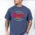 Class Of 2024 Senior Trip In Progress Graduation Trip Men's Comfort Colors T-Shirt Blue Jean