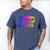 Class Of 2025 Mastered It College Masters Degree Graduation Men's Comfort Colors T-Shirt Blue Jean