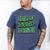 Class Of 2025 Senior Green Student Graduation Men's Comfort Colors T-Shirt Blue Jean