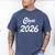 Class Of 2026 Graduation School Spirit Her Senior Class Men's Comfort Colors T-Shirt Blue Jean