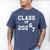Class Of 2026 Graduation So Done Grade Middle High School Premium Tri-Blend Men's Comfort Colors T-Shirt Blue Jean