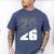 Class Of 2026 High School Senior Graduation Grey Sport Style Men's Comfort Colors T-Shirt Blue Jean