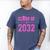 Class Of 2032 Pink Girls Shirt Graduation Men's Comfort Colors T-Shirt Blue Jean