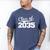 Class Of 2035 Kid To Adult Future Years Graduation Keepsake Men's Comfort Colors T-Shirt Blue Jean