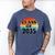 Class Of 2035 Senior Graduate Retro Graduation Men's Comfort Colors T-Shirt Blue Jean