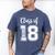 Class Of Two Thousand 18 Shirt Graduation T-Shirt Men's Comfort Colors T-Shirt Blue Jean