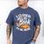 I Closed My Book To Be Here T-Shirt Book Lover Bookworm Men's Comfort Colors T-Shirt Blue Jean