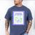 Cool Fun Cute Proud Introvert Cat Character For Men Women Men's Comfort Colors T-Shirt Blue Jean