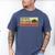 Cool Garbage Man Art For Men Dad Father Garbage Dump Truck Men's Comfort Colors T-Shirt Blue Jean