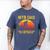 Cool Mountain Biking For Dad Father Biker MTB Bicycle Bike Men's Comfort Colors T-Shirt Blue Jean