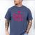 Coquette Pink Bow Senior 2026 Class Of Graduation Men's Comfort Colors T-Shirt Blue Jean