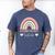 Cosmetology Instructor Cosmetologist Graduation Rainbow Men's Comfort Colors T-Shirt Blue Jean
