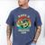 Have A Crappie Day Retro Fishing Sarcastic Dad Men's Comfort Colors T-Shirt Blue Jean