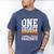 Criminal Justice Graduation Tshirt One Degree Hotter Men's Comfort Colors T-Shirt Blue Jean