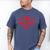 Cross Country Senior Night Senior 2025 Graduation Party 8 Men's Comfort Colors T-Shirt Blue Jean