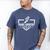 Cross Country Senior Night XC Senior 2026 Graduation 3 Men's Comfort Colors T-Shirt Blue Jean