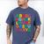 Cute ABCs Shirt Alphabet Colorful Letters Reading Books Kids Men's Comfort Colors T-Shirt Blue Jean