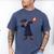 Cute Dabbing Kid Elementary School Graduation Baseball Men's Comfort Colors T-Shirt Blue Jean