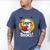 Cute Ghost Reading Book Retro Halloween Librarian Men's Comfort Colors T-Shirt Blue Jean