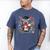 Cute Graduation Zebra Holding Diploma T Shirt Men's Comfort Colors T-Shirt Blue Jean