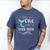 Cute Mermaid Librarian Teacher Dive Into A Good Book Reading Men's Comfort Colors T-Shirt Blue Jean