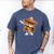 Dabbing Mexican Pizza Dance Food Lover Graduation Men's Comfort Colors T-Shirt Blue Jean