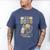 Dad 2026 Loading Baby Shower Going To Be a Dad Gender Reveal Men's Comfort Colors T-Shirt Blue Jean