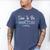 Dad To Be 2026 Promoted To Daddy Soon To Be New Dad Men's Comfort Colors T-Shirt Blue Jean